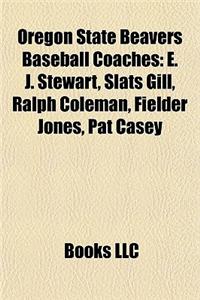 Oregon State Beavers Baseball Coaches