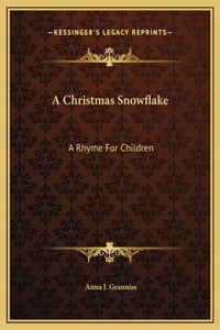 A Christmas Snowflake