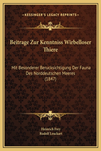 Beitrage Zur Kenntniss Wirbelloser Thiere