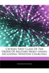 Articles on Crosses First Class of the Order of Military Merit (Spain), Including