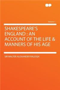 Shakespeare's England