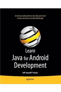 Learn Java for Android Development