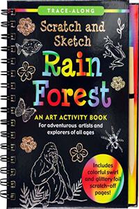 Scratch & Sketch(tm) Rain Forest (Trace Along)
