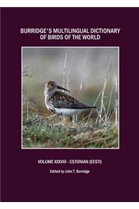 Burridge's Multilingual Dictionary of Birds of the World