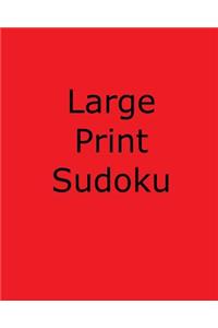 Large Print Sudoku, Volume 5
