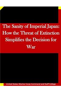 Sanity of Imperial Japan