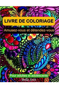 Livre de coloriage pour adultes et adolescents