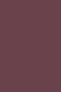Deep Tuscan Red Notebook: 150 Dot Grid Pages