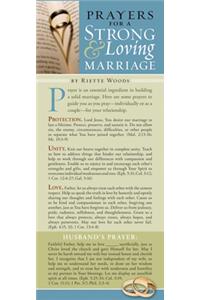 Prayers for a Strong and Loving Marriage 50-Pack