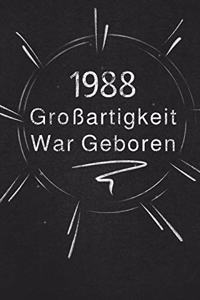 1988 Großartigkeit War Geboren