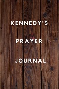 Kennedy's Prayer Journal