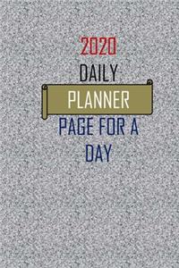 daily calendar 2020 page a day
