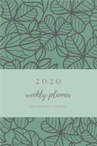 2020 Weekly Planner And Monthly Calendar