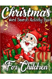 Christmas Word Search Activity Book for Children