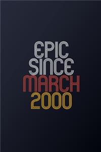 Epic Since March 2000