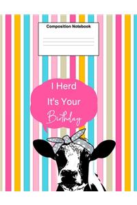 I Herd It's Your Birthday