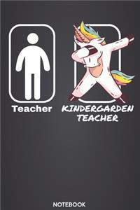 Teacher - Kindergarden Teacher Notebook