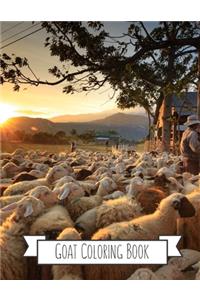 Goat Coloring Book