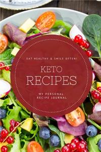 My Personal Keto Recipe Journal