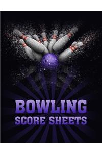 Bowling Score Sheet