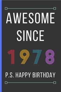 Awesome Since 1978