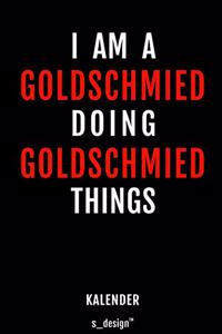 Kalender für Goldschmiede / Goldschmied / Goldschmiedin