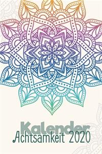 Achtsamkeit Kalender 2020