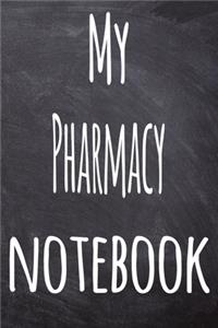 My Pharmacy Notebook