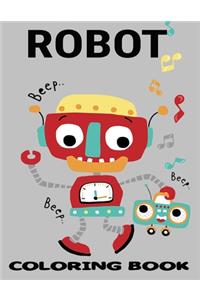 Robot Coloring Book