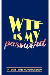 Internet Password Log Book