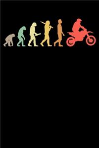 Motocross Fahrer Notizbuch