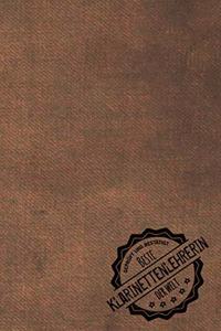 Geprüft und Bestätigt beste Klarinettenlehrerin der Welt