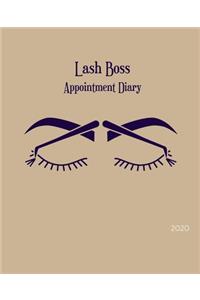 LASH BOSS appointment diary