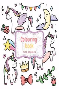 Colouring Book. Cute Doodles