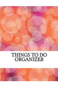 Things to do organizer