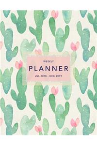 Weekly Planner 2018-2019