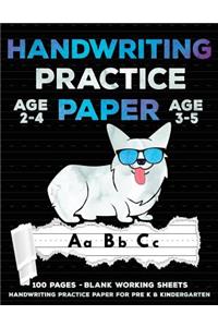 Handwriting Practice Paper