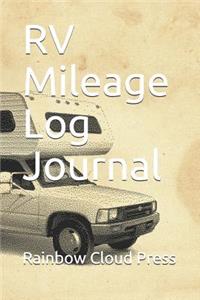 RV Mileage Log Journal