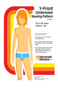 RetroMatti Athletics Retro Briefs Sewing Pattern