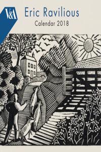 V&A - Eric Ravilious Wall Calendar 2018 (Art Calendar)