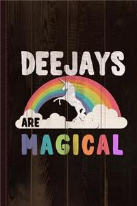 Deejays Are Magical Journal Notebook