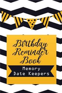 Birthday Reminder Book