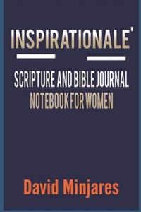 Inspirationale Scripture and Bible Journal Notebook for Women