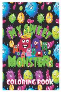 My Sweet Monsters Coloring Book