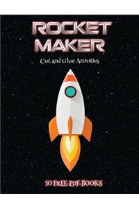 Cut and Glue Activities (Rocket Maker)