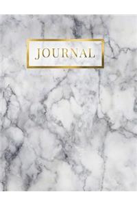 White Marble Journal
