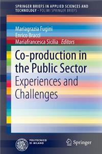 Co-Production in the Public Sector