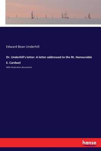 Dr. Underhill's letter