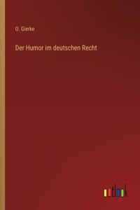 Der Humor im deutschen Recht