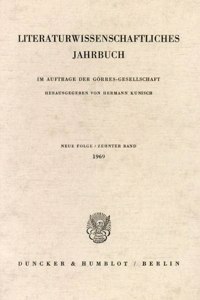 Literaturwissenschaftliches Jahrbuch